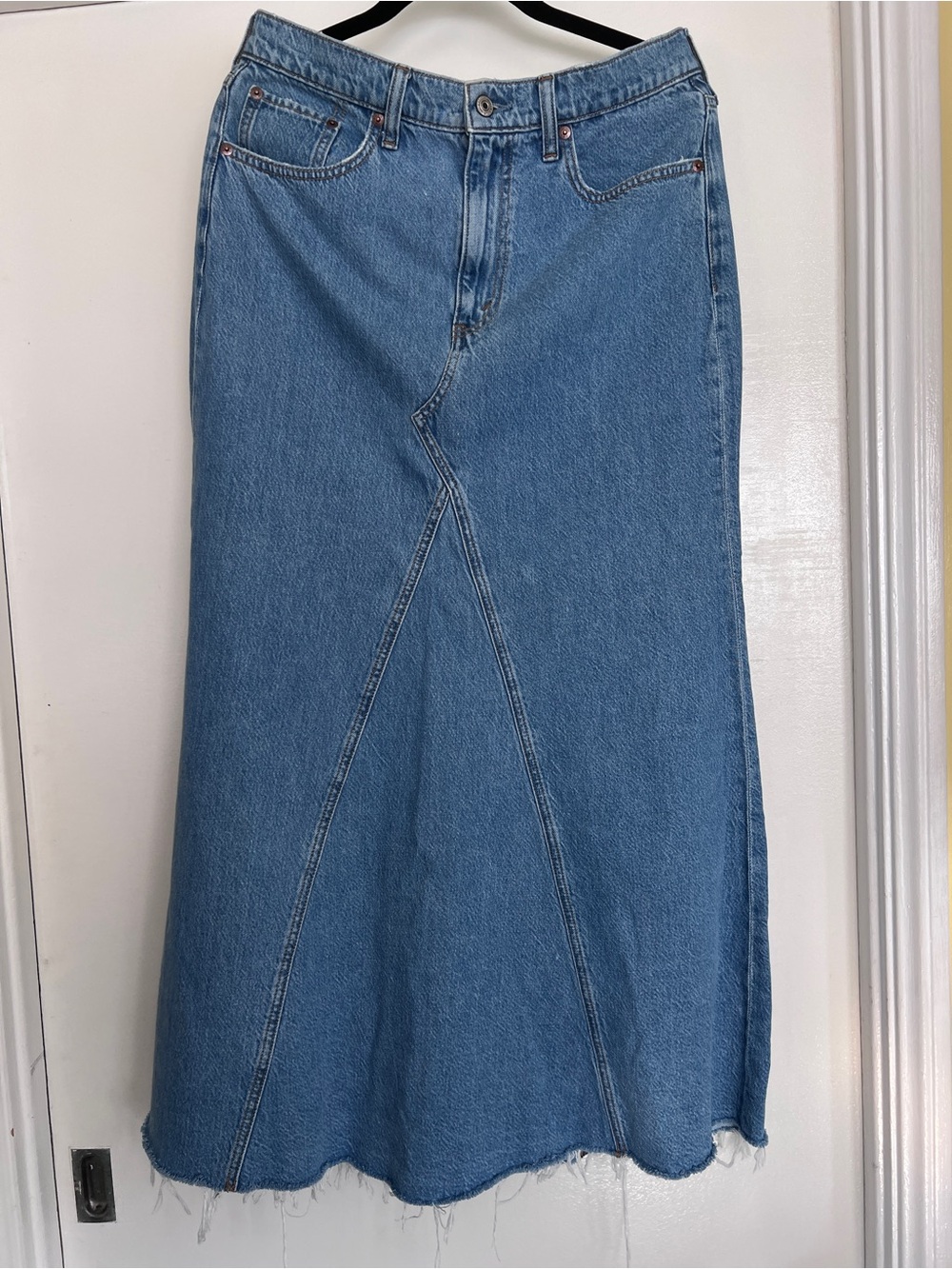Abercrombie & Fitch Light Blue High-Rise Denim